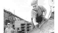 Заливка самоуплотняющегося бетона