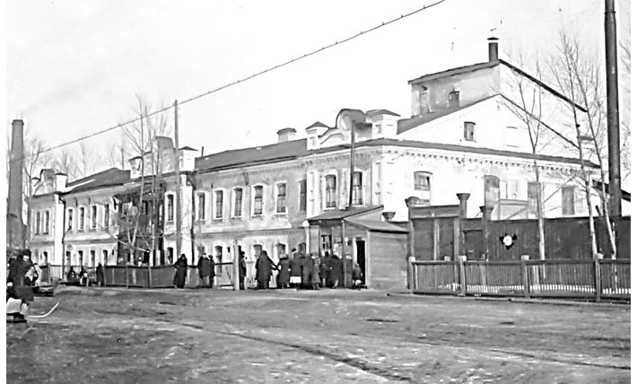 Так выглядели Фёдоровские бани в 1940 году... Фото с сайта bsk.nios.ru