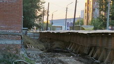 На месте трагедии в Бердске. Фото с сайта academ.info