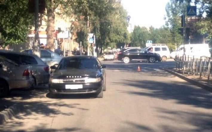 Фото с места ДТП предоставлено ГИБДД Новосибирска