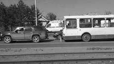 Фото с места ДТП предоставлено ГИБДД Новосибирска