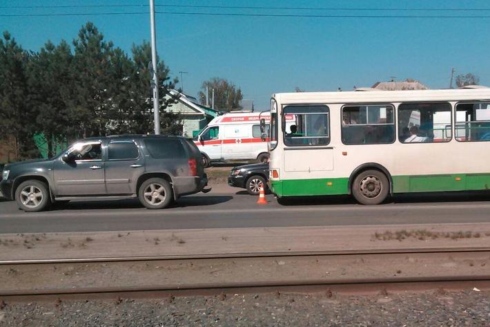 Фото с места ДТП предоставлено ГИБДД Новосибирска