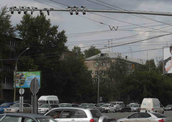 Камеры установлены на большей части проблемных дорог областного центра