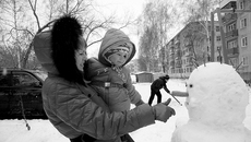 Первый снег в Новосибирске ожидается 14 октября. Фото Михаила Пермина