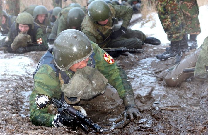 Путь в элиту спецназа не из легких. Фото Натальи Манторовой