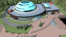 Проект дельфинария в Новосибирске с сайта nsk.delfinary.com 