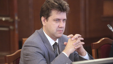 Министр финансов и налоговой политики региона Виталий Голубенко.