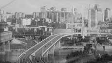 Центральный, четвертый по счету автомобильный мост через Обь поможет новосибирцам избавиться от многокилометровых заторов. Презентация проекта. Фото Михаила ПЕРМИНА
