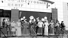 Хор казачьей песни «Каинский Пас», под руководством Николая Томина. Фото Раисы Акилиной