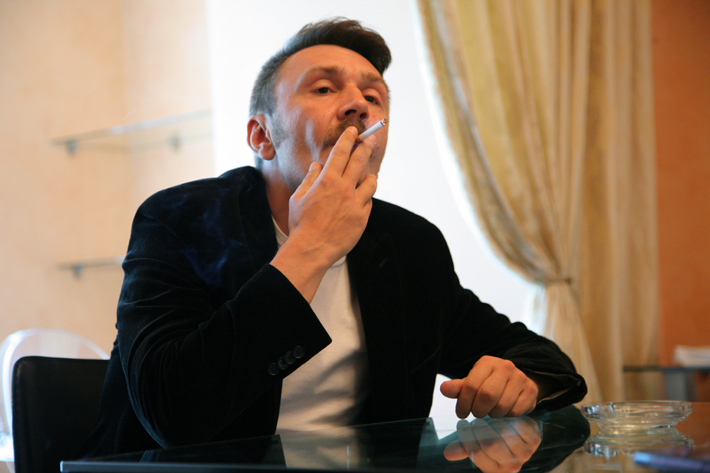 Сергей Шнуров в Новосибирске. Фото Михаила ПЕРМИНА