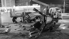 Фото с места ДТП предоставлены ГИБДД Новосибирска
