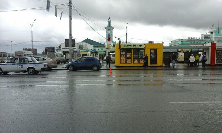 Фото с места ДТП предоставлено ГИБДД Новосибирска