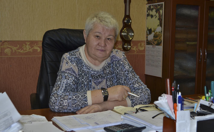 Директор ЗАО «Колыбельское» Валентина Клавдеева. Фото Валерия ГАНИНА