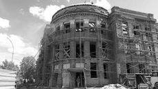 Так выглядит будущий Новосибирский исторический парк сейчас. Не верится, что он откроется уже осенью. Фото предоставлены медиацентром Новосибирской епархии