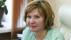 Ольга Потапова, заместитель министра труда и социального развития Новосибирской области. Фото Аркадия УВАРОВА