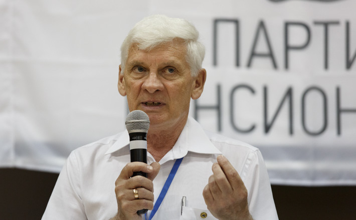 Председатель Новосибирского регионального отделения Российской партии пенсионеров за социальную справедливость Леонид Ковалец считает, что пенсионная реформа нужна, но не в нынешнем виде. Фото Аркадия УВАРОВА