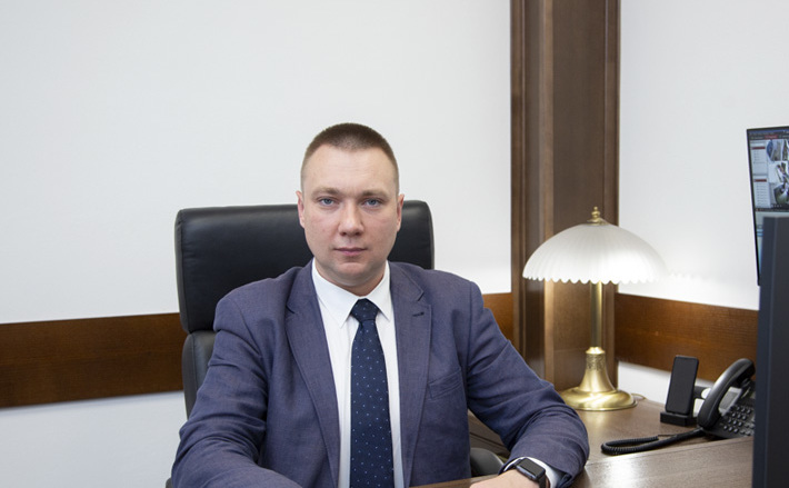Начальник Управления ветеринарии города Новосибирска Иван Уваров. Фото Виктора БОРОВСКИХ