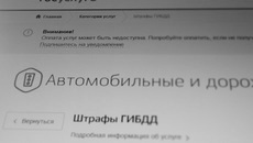 В 2018 году жители региона уплатили более 1,8 миллиона штрафов ГИБДД, из них 307 тысяч платежей выполнено через портал госуслуг. Фото Алексея ЦИЛЕРА
