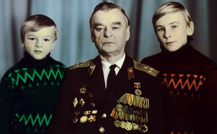 Антон Сильвестрович Шевченко (1916–1997). Боевые награды: орден Отечественной войны I степени, два ордена Красной Звезды, медали «За отвагу», «За оборону Москвы», «За победу над Германией». Фото из семейного архива