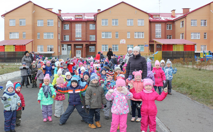 В новом детском саду «Антошка», который открылся в прошлом году, для маленьких жителей Коченево созданы все условия. Фото предоставлены администрацией Коченевского района