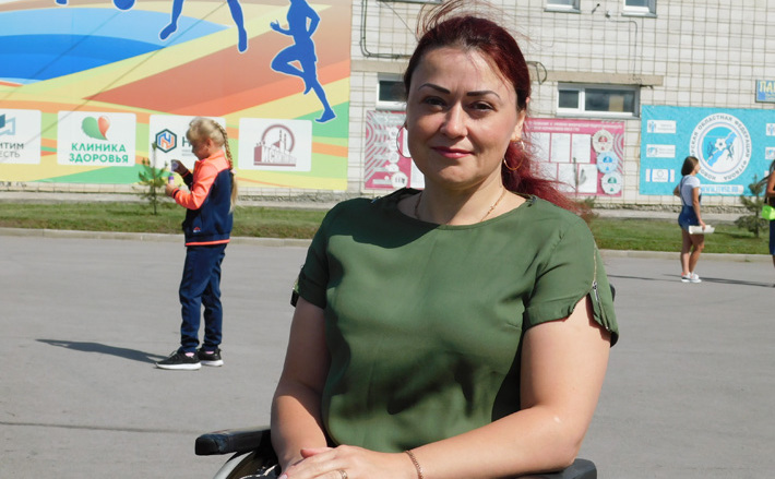 Ольга Халявина вышла в финал международного конкурса «Невская краса». Фото Натальи Кривякиной