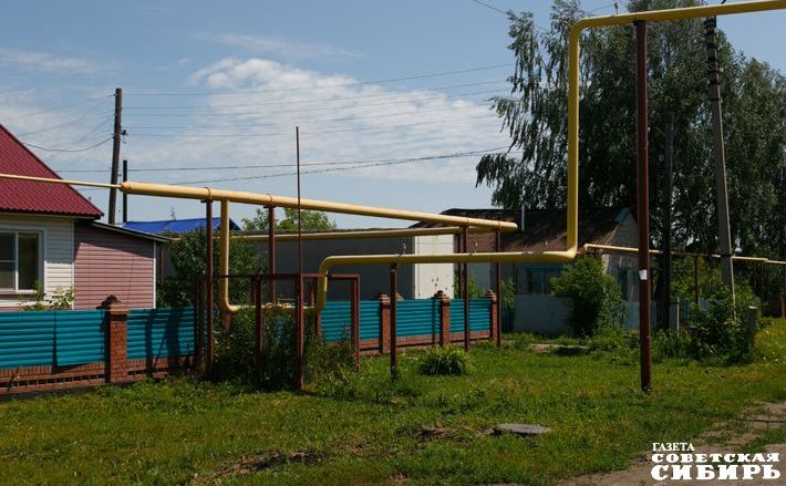 Газовые трубы в Черепановском районе уже есть, в планах строительство восьми газовых котельных для райцентра. Фото из архива ИД «Советская Сибирь»