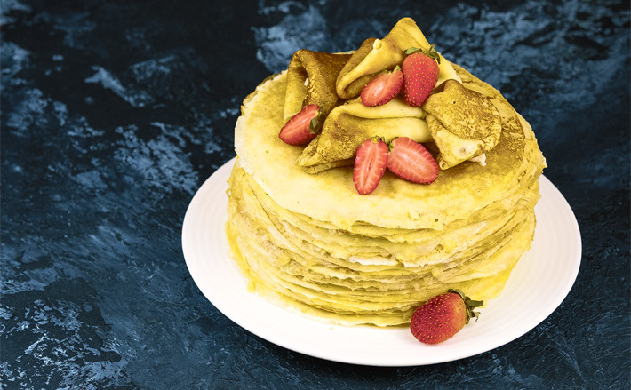 Купинские блины на парном молоке