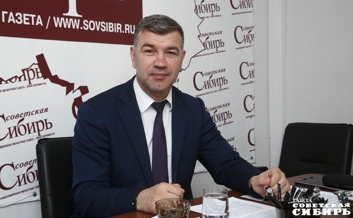 Министр промышленности, торговли и развития предпринимательства Новосибирской области Андрей Гончаров. Фото из архива ИД «Советская Сибирь»