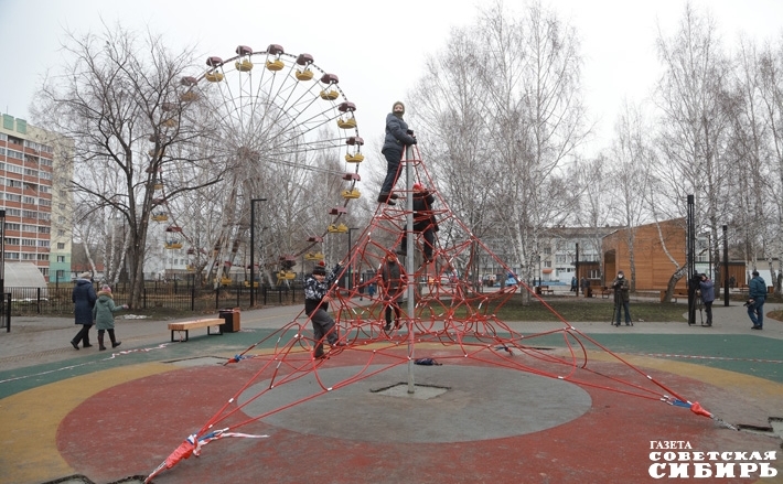 В парке есть зоны для посетителей всех возрастов. Фото Алексея Танюшина