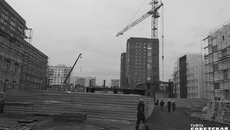 Стройка кипит в любую погоду: дело благое, сроки конкретные, контроль жесткий. Фото Владимира МУССА