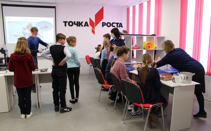 Всего в Чистоозерном районе будет создано девять «Точек роста». В 2021 году такие центры появятся в ЧСОШ № 1 и Новокулындинской школе. Фото предоставлено редакцией газеты «Кулундинская новь»