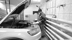 Из прошедших за две недели марта техосмотр 3 911 автомобилей 123 признаны неисправными. Фото Алексея ТАНЮШИНА