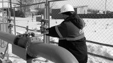 Пуск газа в селе Усть-Луковке. Фото с сайта www.gazprom.ru