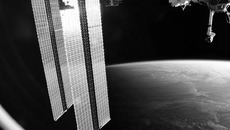 Рассвет. Фото космонавта Роскосмоса Сергей Кудь-Сверчков, с сайта roscosmos.ru