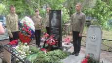 Память земляка, погибшего в Афганистане, почтили минутой молчания. Фото: предоставлено А. Л. Пензиным