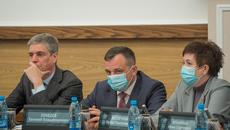 Большинством голосов четвертым заместителем председателя Совета депутатов города Новосибирска на сессии выбрали депутата Евгения Лебедева. Фото: предоставлено Советом депутатов города Новосибирска