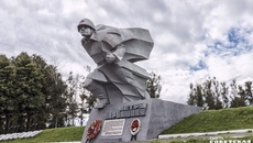 Памятник Петру Барбашову в Северной Осетии. Фото: архив ИД «Советская Сибирь»