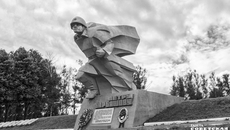 Памятник Петру Барбашову в Северной Осетии. Фото: архив ИД «Советская Сибирь»