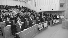 Парламент области объединился, чтобы выразить свое уважение дружественным республикам и поддержать соотечественников. Фото: zsnso.ru