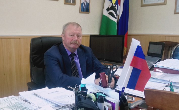 Глава Кыштовского района Николай Кузнецов