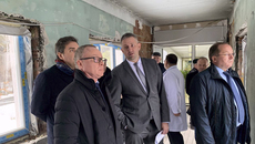 Юрий Петухов: «Стационар району был нужен давно. Район сегодня динамично развивается, расстраивается, количество жителей его постоянно растет. Фото: nso.ru