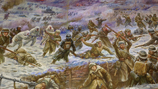 Фрагмент диорамы В.К. Чебанова. Фото: архив ИД «Советская Сибирь»