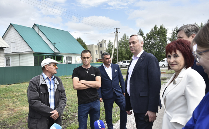 В Краснозёрском районе социальную инфраструктуру развивают в том числе и по линии государственной программы «Комплексное развитие сельских территорий». Фото: nso.ru