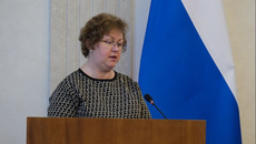 Министр труда и социального развития Новосибирской области Елена Бахарева. Фото: Пресс-служба правительства НСО