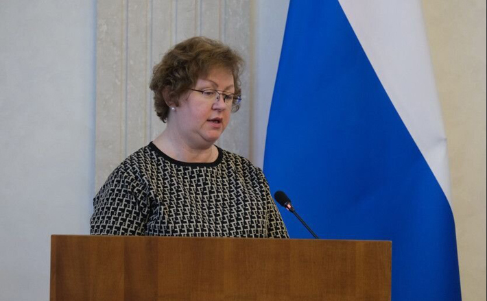 Министр труда и социального развития Новосибирской области Елена Бахарева. Фото: Пресс-служба правительства НСО