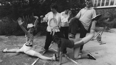 День физкультурника «Советской Сибири» — так его отмечали в 2003 году. Фото предоставлено Натальей Манторовой