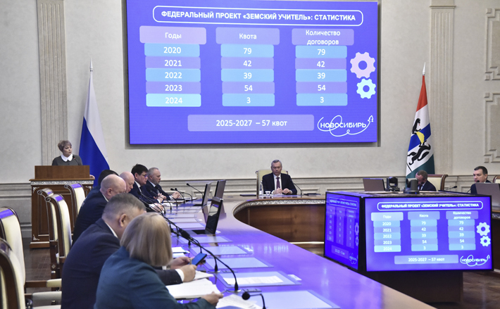Свои плоды приносит и президентская программа «Земский учитель», она пользуется спросом у педагогов: пять человек на одно конкурсное место. По программе в селах региона уже работают 212 специалистов. Правда, квота в этом году сильно сократилась. Фото: nso.ru