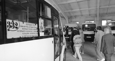 Бердские автопарки уже сейчас бьются за каждого клиента в прямом смысле этого слова. Фото: Светлана Фролова