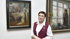 В 2025 году вместе с коллективом Новосибирского художественного музея Ирина Огнева стала лауреатом Государственной премии Новосибирской области. Фото: пресс-служба музея