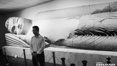 «Будда в нирване» занимает фактически весь зал музея и привлекает больше всего внимания. Фото: Светлана Фролова